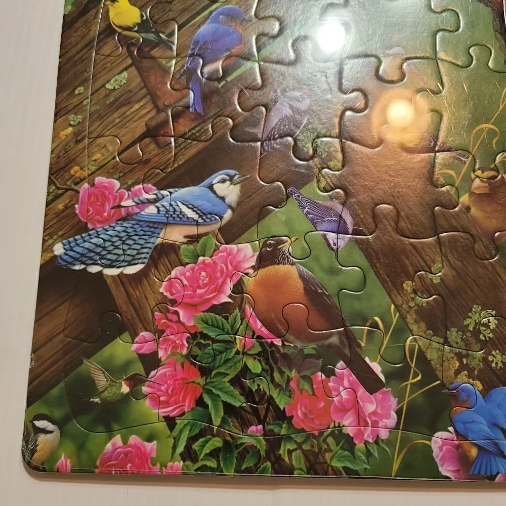 NEW Cobble Hill Tray Puzzle Wildbird Gathering